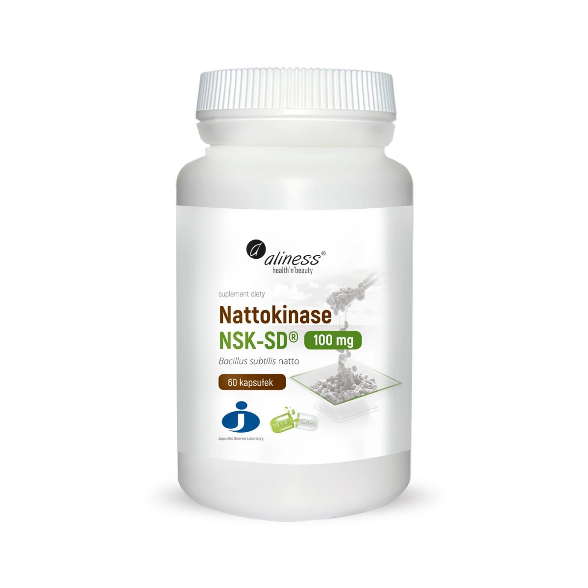 Nattokinase NSK-SD® 100 mg x 60 Vege Caps