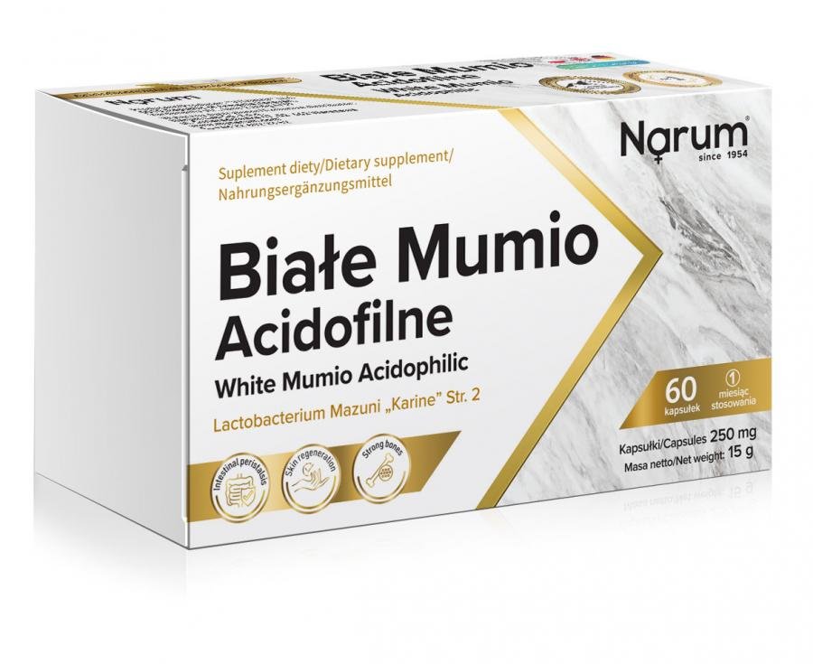 Białe Mumio Acidofilne