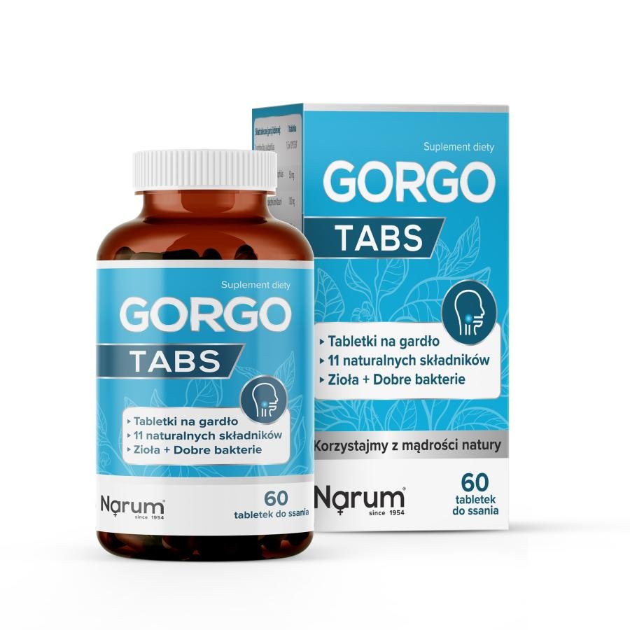 Gorgo Tabs, 60 tabletek do ssania