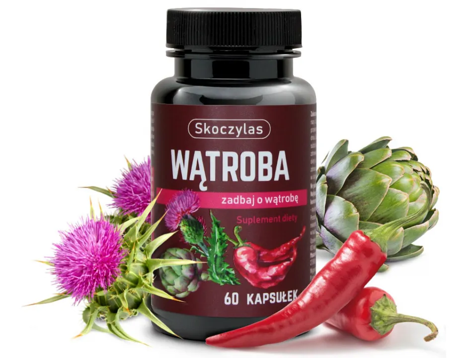 WĄTROBA ostropest, karczoch, kapsaicyna