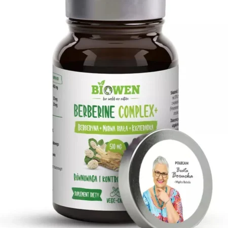 Berberine Complex+ 510 mg Biowen – 60 kapsułek