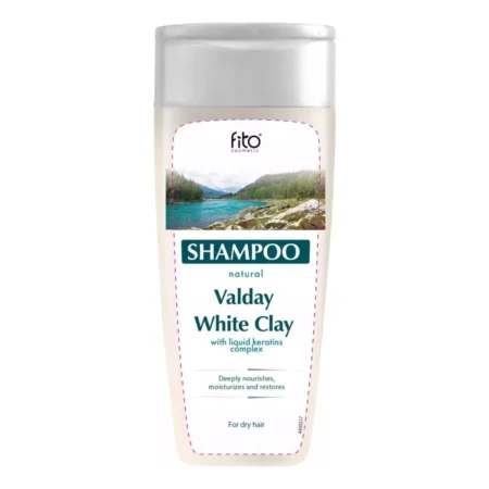 Fitokosmetik Szampon z białą glinką i kompleksem płynnej keratyny