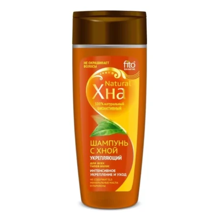 Fitokosmetik BIOAKTYWNY Szampon z henną wzmocnienie i regeneracja