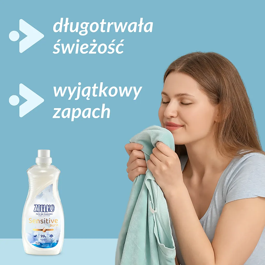 ZIELKO Płyn do płukania SENSITIVE AURA - obrazek 4