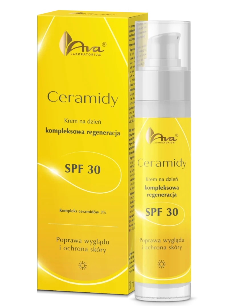 Ceramidy Krem na dzień - kompleksowa regeneracja SPF 30 ‧ 50 ml - obrazek 4