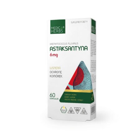 Astaksantyna 6 mg (Haematococcus pluvialis)