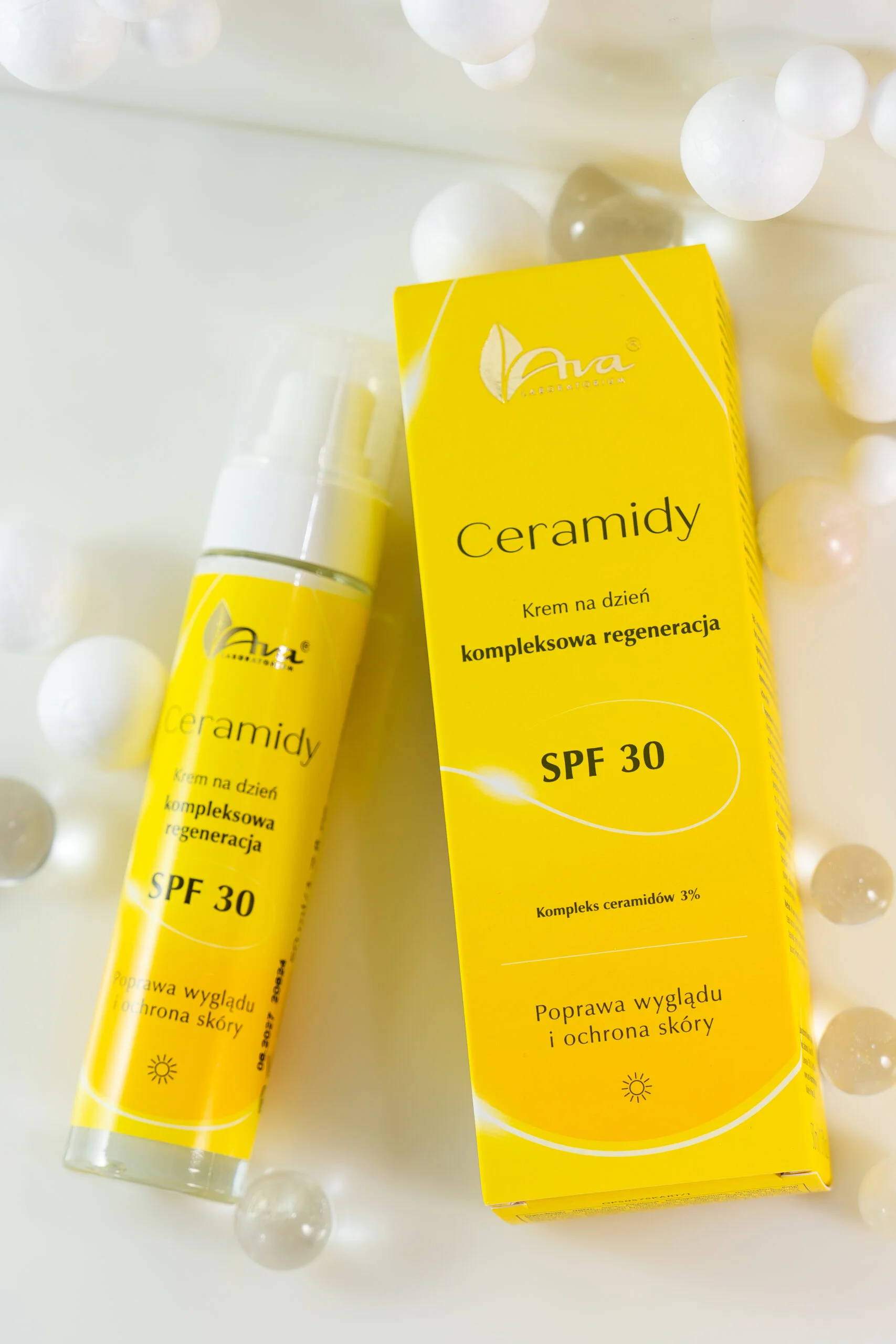 Ceramidy Krem na dzień - kompleksowa regeneracja SPF 30 ‧ 50 ml - obrazek 2