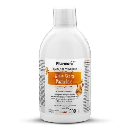 Włosy Skóra Paznokcie ZF 500 ml | Pharmovit