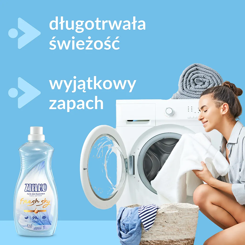 ZIELKO Płyn do płukania FRESH SKY - obrazek 5