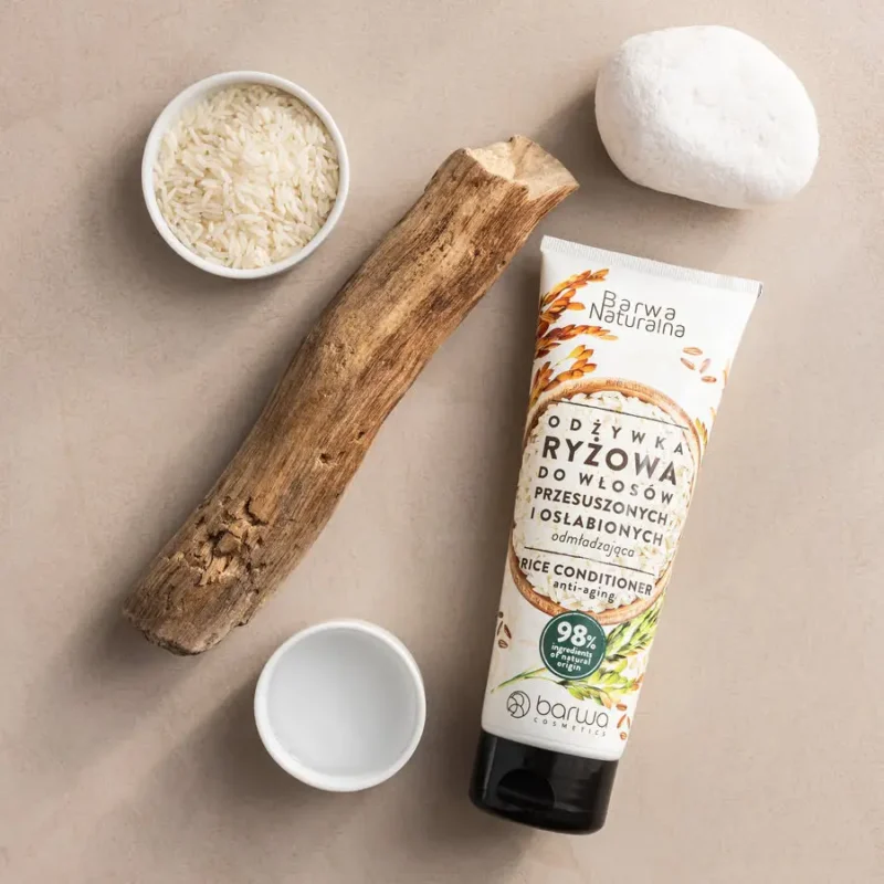 Odżywka Ryżowa odmładzająca w tubie Barwa Naturalna 200 ml - obrazek 2