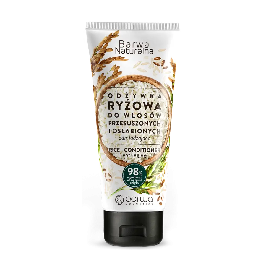 Odżywka Ryżowa odmładzająca w tubie Barwa Naturalna 200 ml