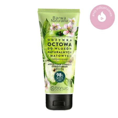 Odżywka Octowa nabłyszczająca w tubie Barwa Naturalna 200 ml