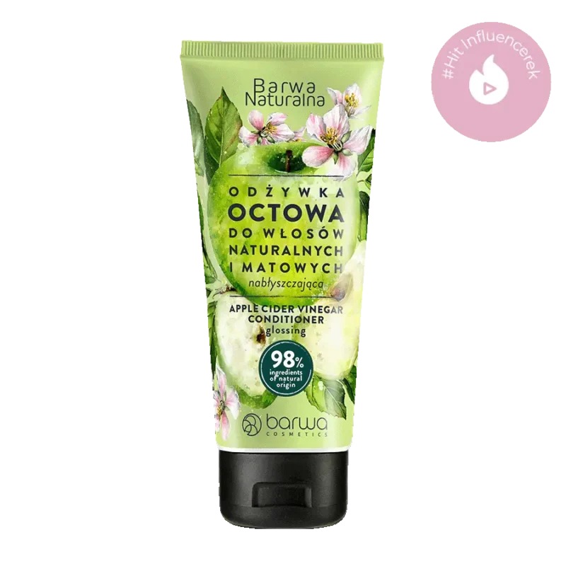 Odżywka Octowa nabłyszczająca w tubie Barwa Naturalna 200 ml