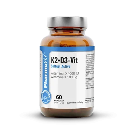 K2+D3-Vit Softgel Active 60 kaps | CL