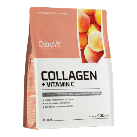 Kolagen + Witamina C 400 g brzoskwiniowy
