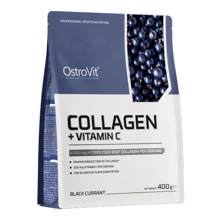 Kolagen + Witamina C 400 g czarnej porzeczki