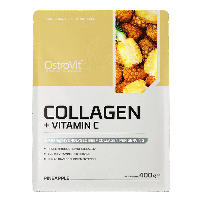 Kolagen + Witamina C 400 g ananasowy - obrazek 2