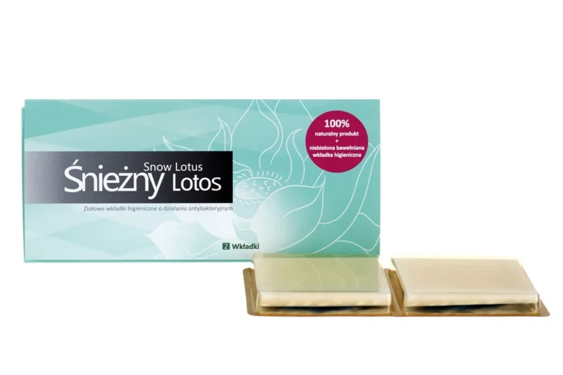 Ziołowe wkładki higieniczne Śnieżny Lotos 2 szt