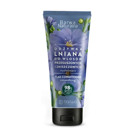 Odżywka Lniana wygładzająca w tubie Barwa Naturalna 200ml