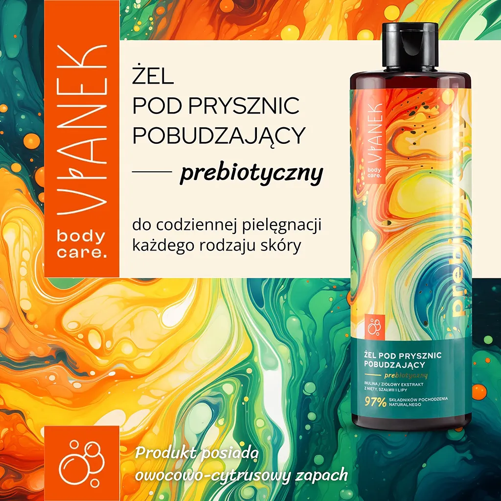VIANEK Prebiotyczny żel pod prysznic pobudzający - obrazek 6
