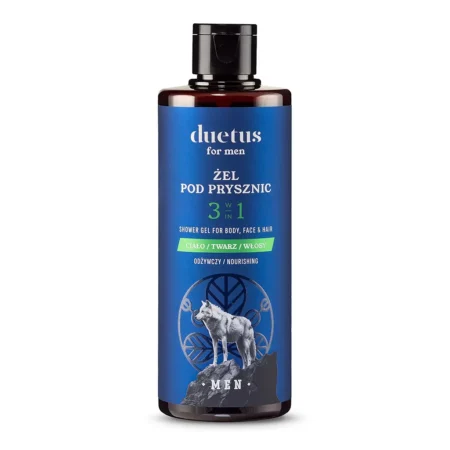 DUETUS FOR MEN Żel pod prysznic 3w1 odżywczy