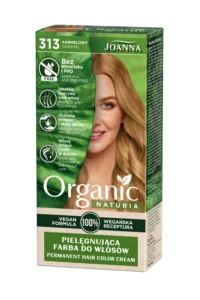 Pielęgnująca farba do włosów Naturia Organic - 313 - karmelowy