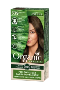 Pielęgnująca farba do włosów Naturia Organic - 339 - kakaowy