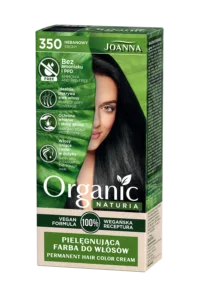 Pielęgnująca farba do włosów Naturia Organic - 350 - HEBANOWY