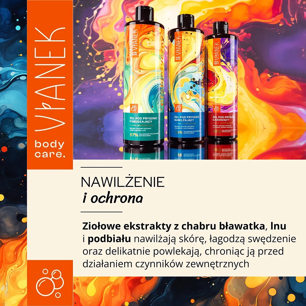 VIANEK Prebiotyczny żel pod prysznic nawilżający - obrazek 2