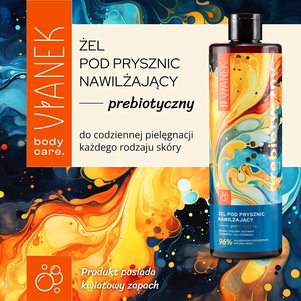 VIANEK Prebiotyczny żel pod prysznic nawilżający - obrazek 4