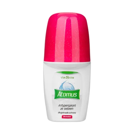 ATOMUS – Antyperspirant ROLL-ON ze srebrem dla kobiet, 50ml