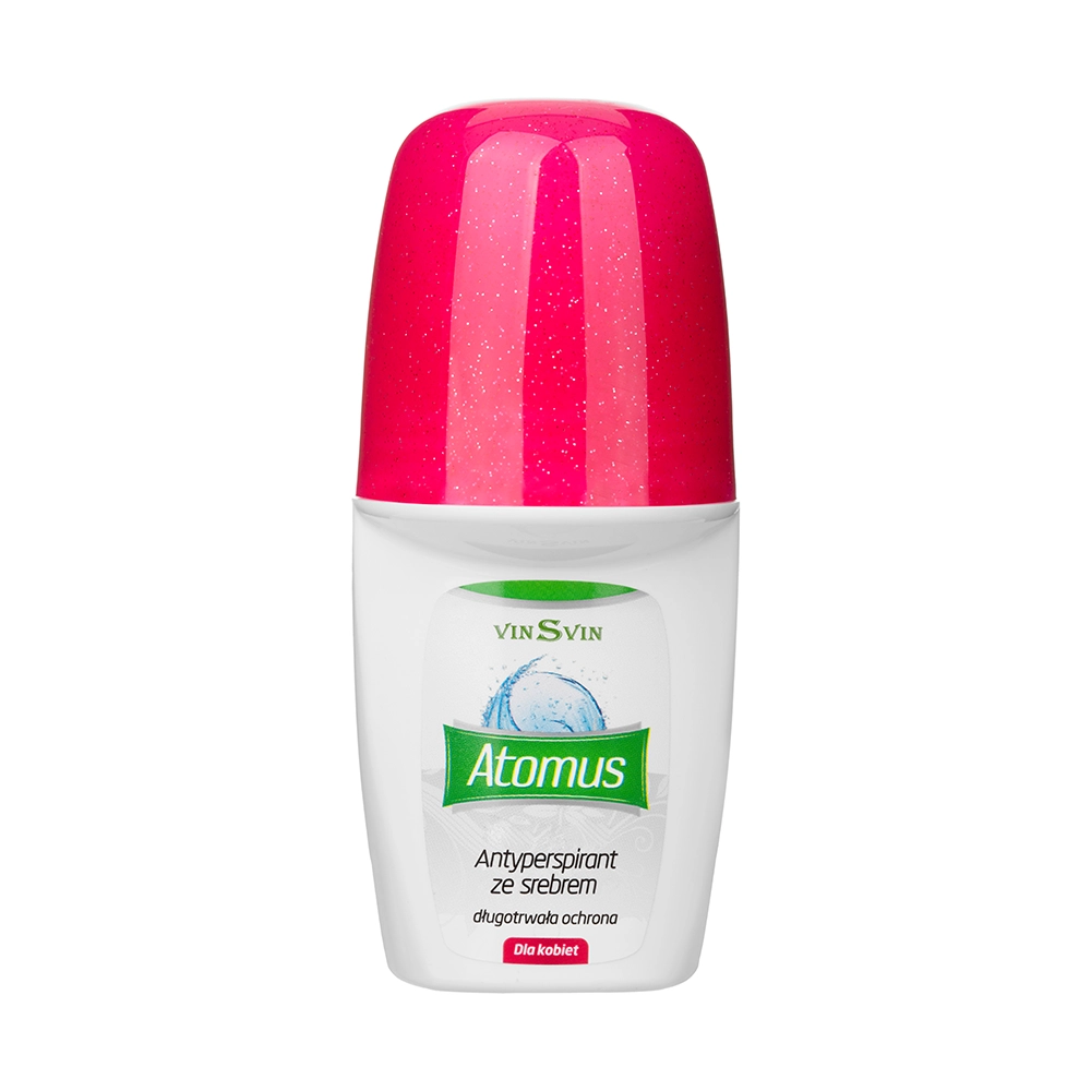ATOMUS – Antyperspirant ROLL-ON ze srebrem dla kobiet, 50ml