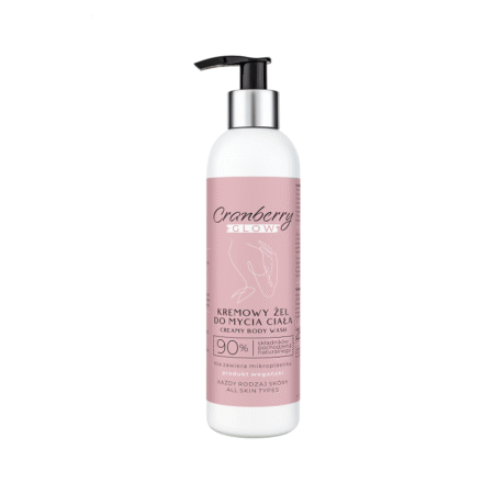 Kremowy żel do mycia ciała Cranberry Glow 250 ml - naturalne pochodzenie składników