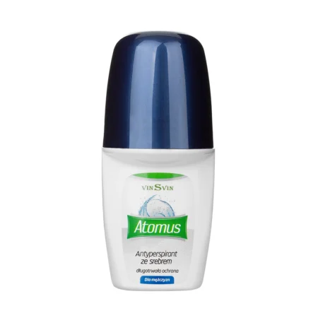 ATOMUS – Antyperspirant ROLL-ON ze srebrem dla mężczyzn, 50ml