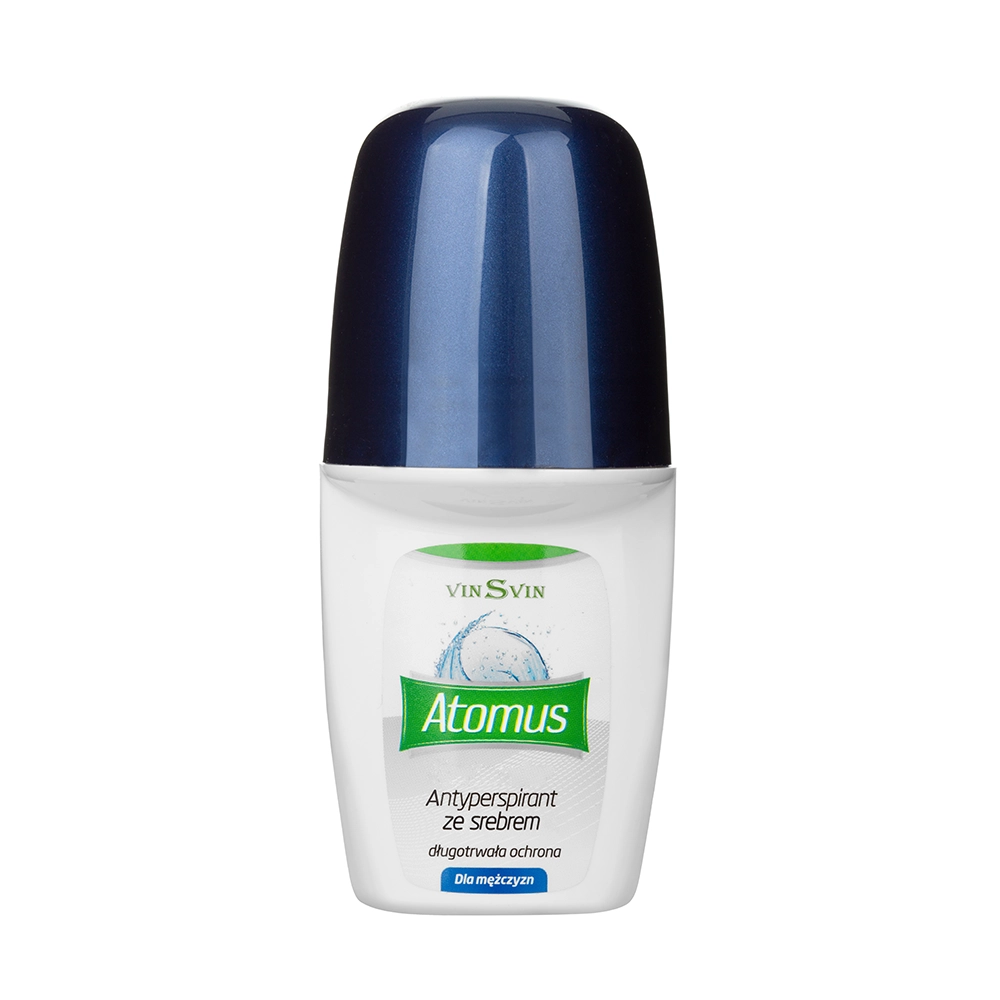 ATOMUS – Antyperspirant ROLL-ON ze srebrem dla mężczyzn, 50ml