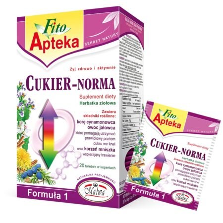 CUKIER-NORMA Formuła 1 - 20 torebek w kopertach aluminiowych po 2 g