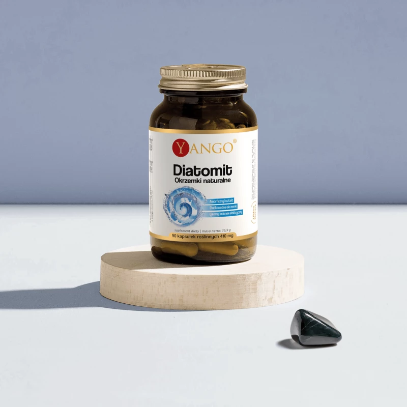 Diatomit - Okrzemki naturalne — 90 kaps. - obrazek 2