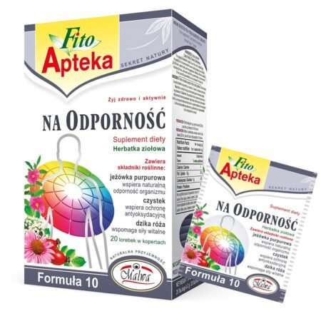 NA ODPORNOŚĆ Formuła 10 - 20 torebek w kopertach papierowych po 2 g