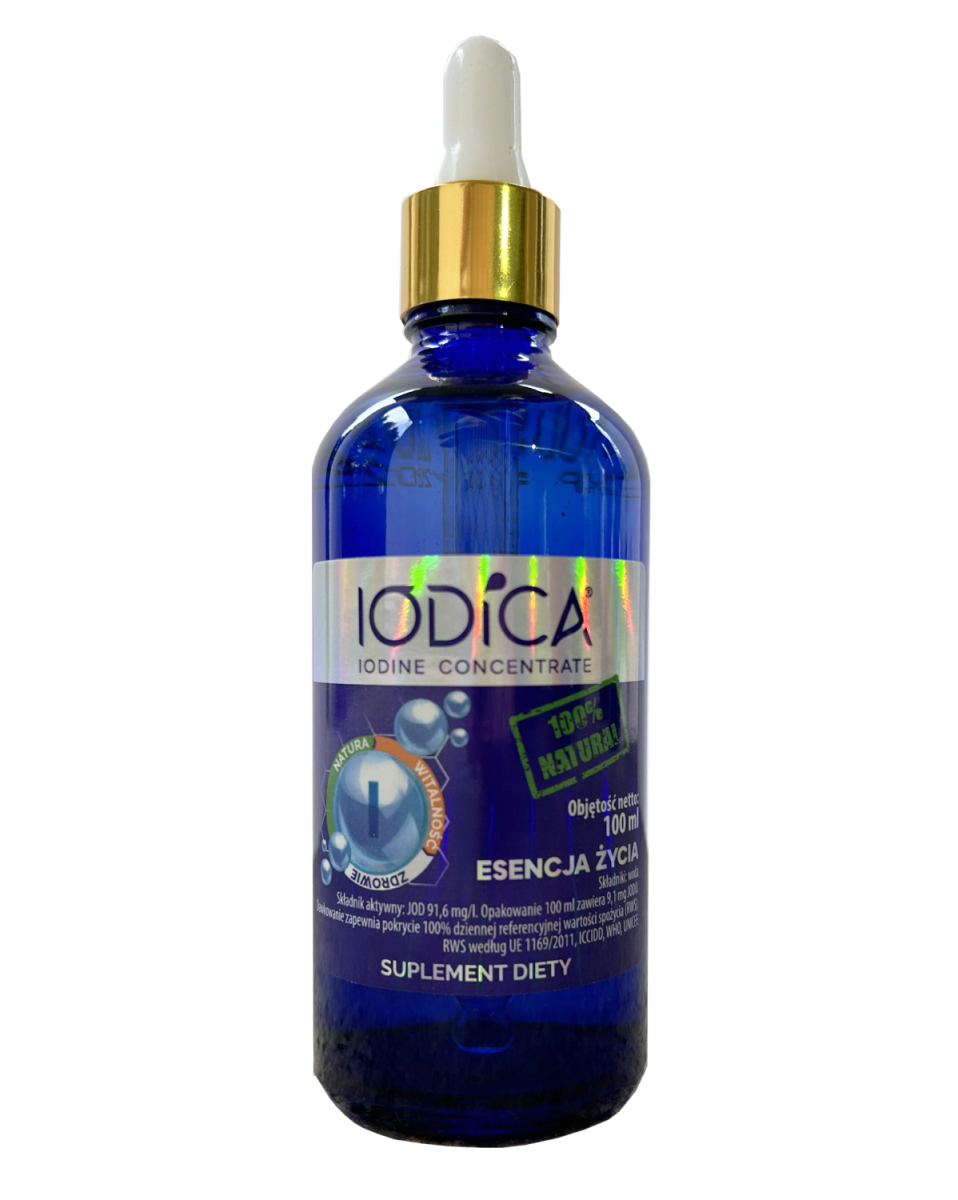 IODICA Naturalny koncentrat jodu 100ml - szkło - obrazek 4