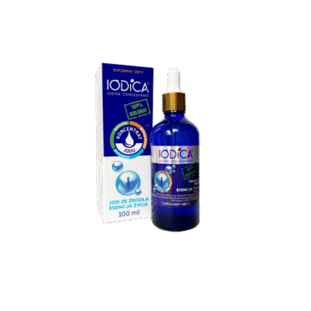 IODICA Naturalny koncentrat jodu 100ml - szkło