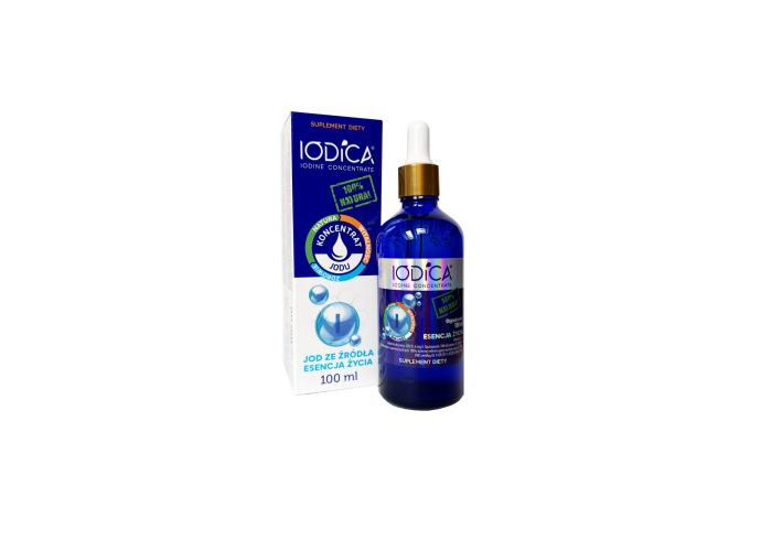 IODICA Naturalny koncentrat jodu 100ml - szkło