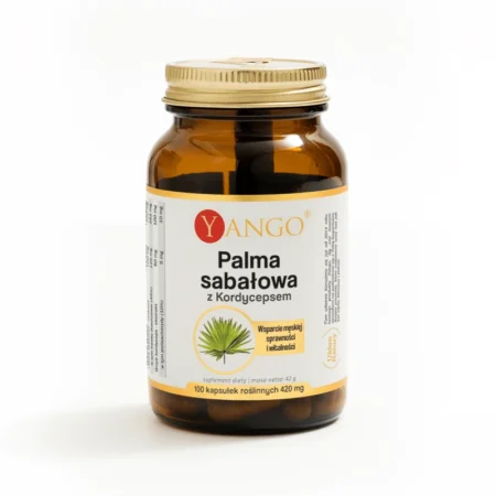 Palma sabałowa z kordycepsem - ekstrakt - 100 kaps.