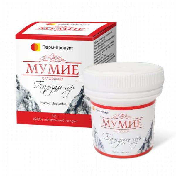 Mumio Shilajit Ałtajskie Balsam Gór 50g