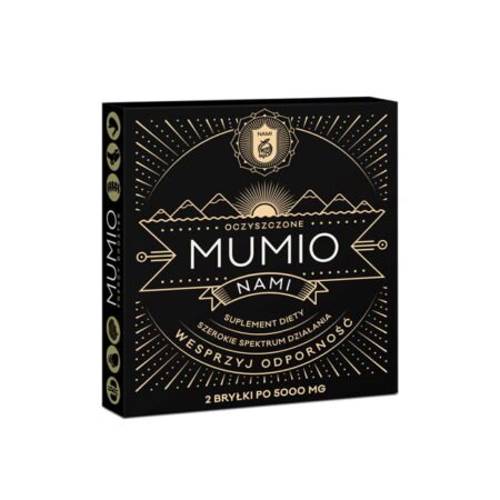 Mumio Shilajit oczyszczone - suplement diety na układ kostno stawowy i immunologiczny. 2 bryłki po 5g
