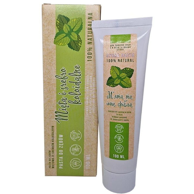 Pasta do zębów Mięta i srebro koloidalne 100ml