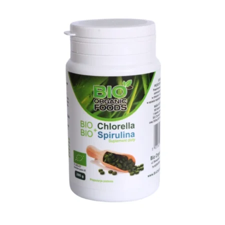 BIO chlorella i BIO spirulina tabletki 280 g