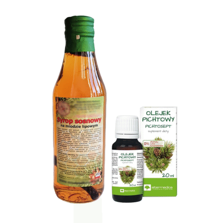 Zestaw Zimowy (Syrop Sosnowy + Olejek Pichtowy)