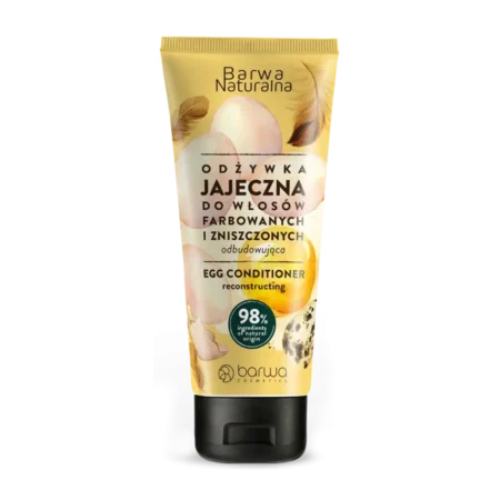Odżywka Jajeczna odbudowująca w tubie Barwa Naturalna 200 ml