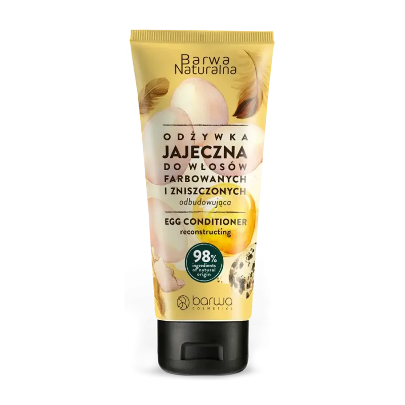Odżywka Jajeczna odbudowująca w tubie Barwa Naturalna 200 ml