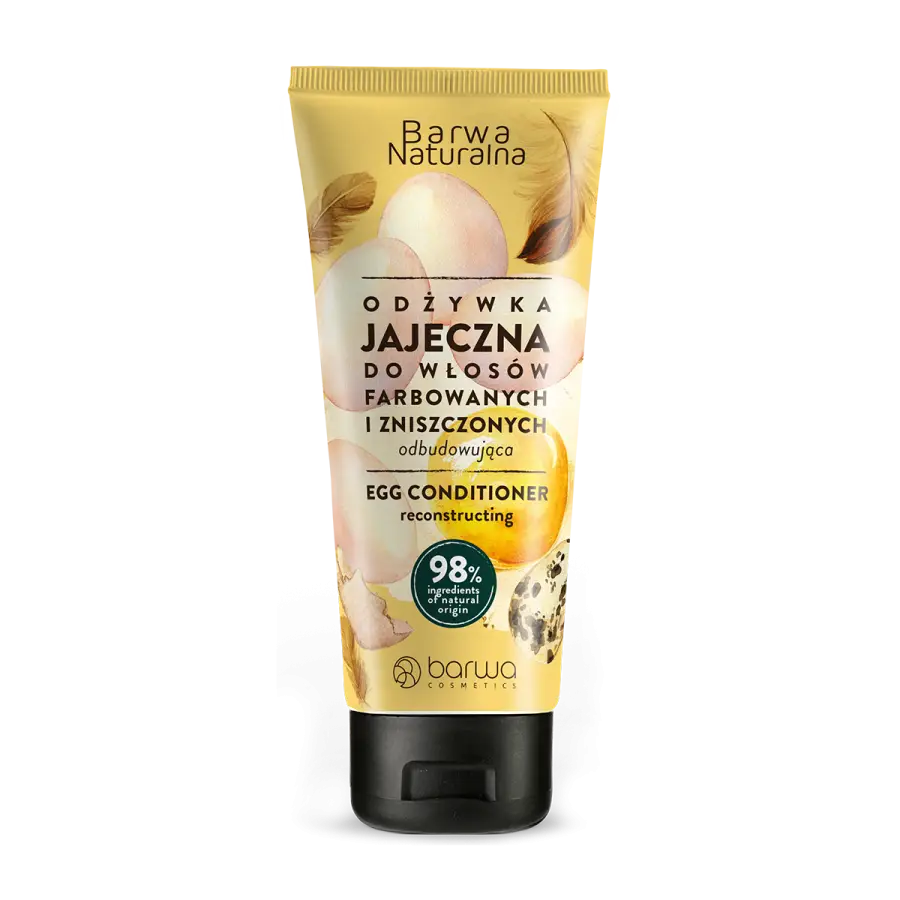 Odżywka Jajeczna odbudowująca w tubie Barwa Naturalna 200 ml